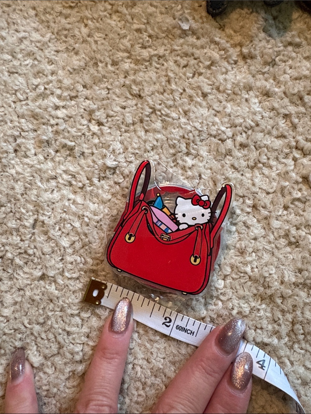 Hello Kitty Red Pop Socket - Picture 5 of 5